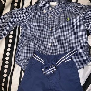 Toddler Polo Outfit
